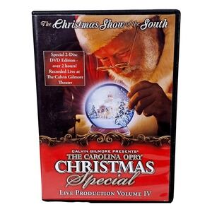 Carolina Opry Christmas Special DVD Volume IV Live Calvin Gilmore 2-Disc Set '12